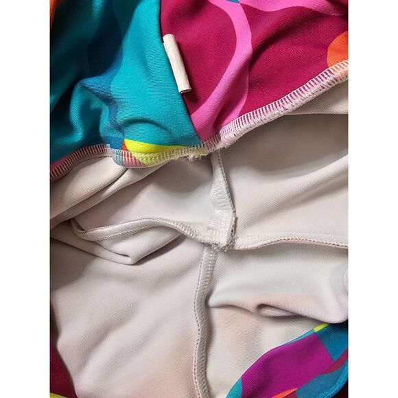 CLS Sportswear V Cut Waist Shape Colorful Pebbles Leggings Medium - Picture 3 of 8